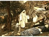 Jesus commanding his Disciples to rest, from The Life of Jesus Christ by J.J.Tissot, 1899